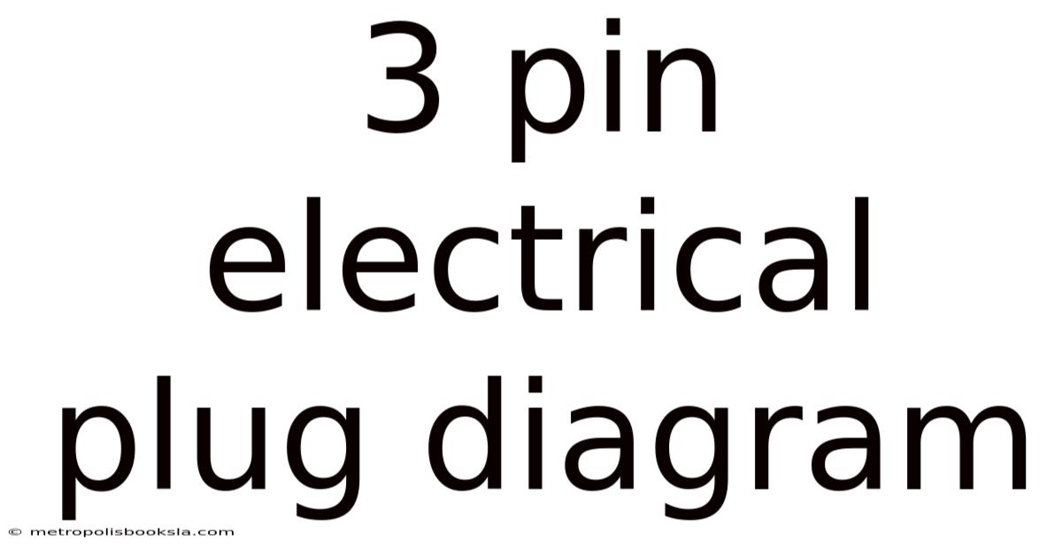 3 Pin Electrical Plug Diagram