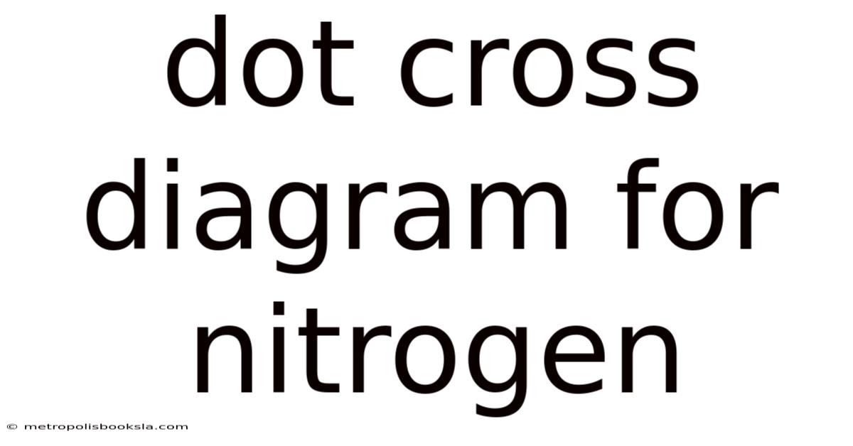 Dot Cross Diagram For Nitrogen