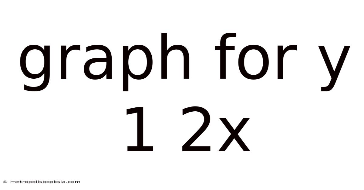 Graph For Y 1 2x