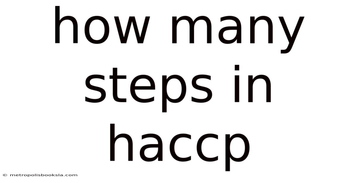 How Many Steps In Haccp