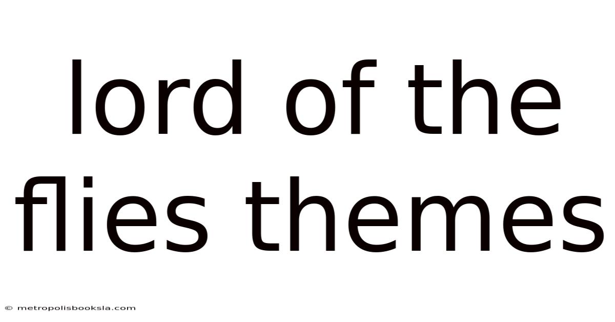 Lord Of The Flies Themes