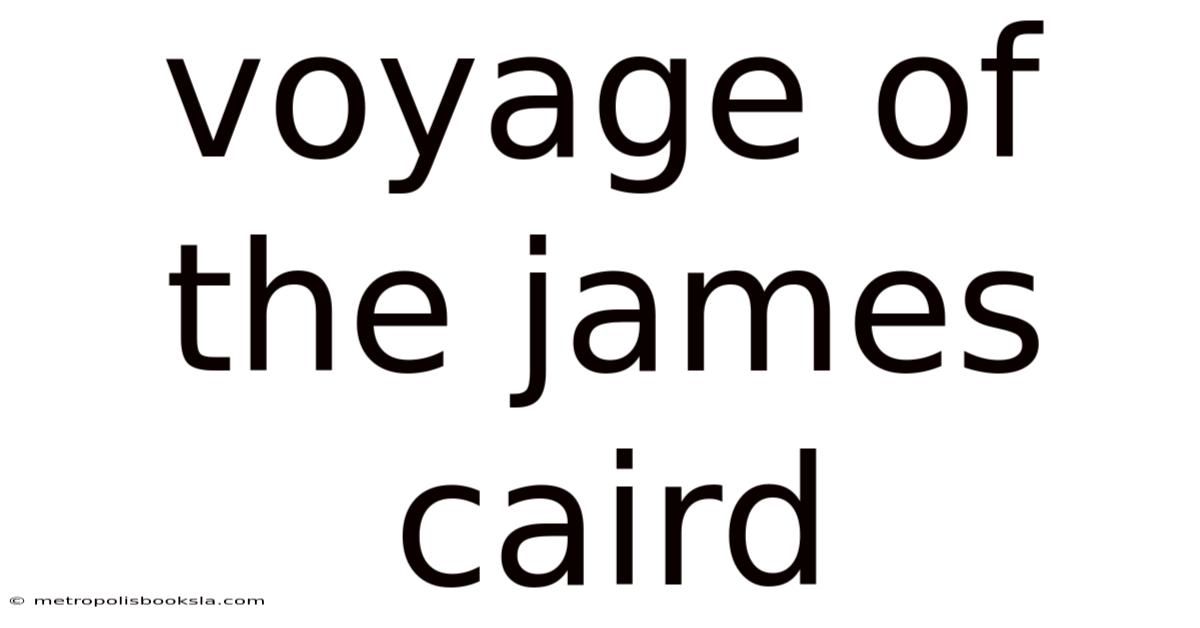 Voyage Of The James Caird